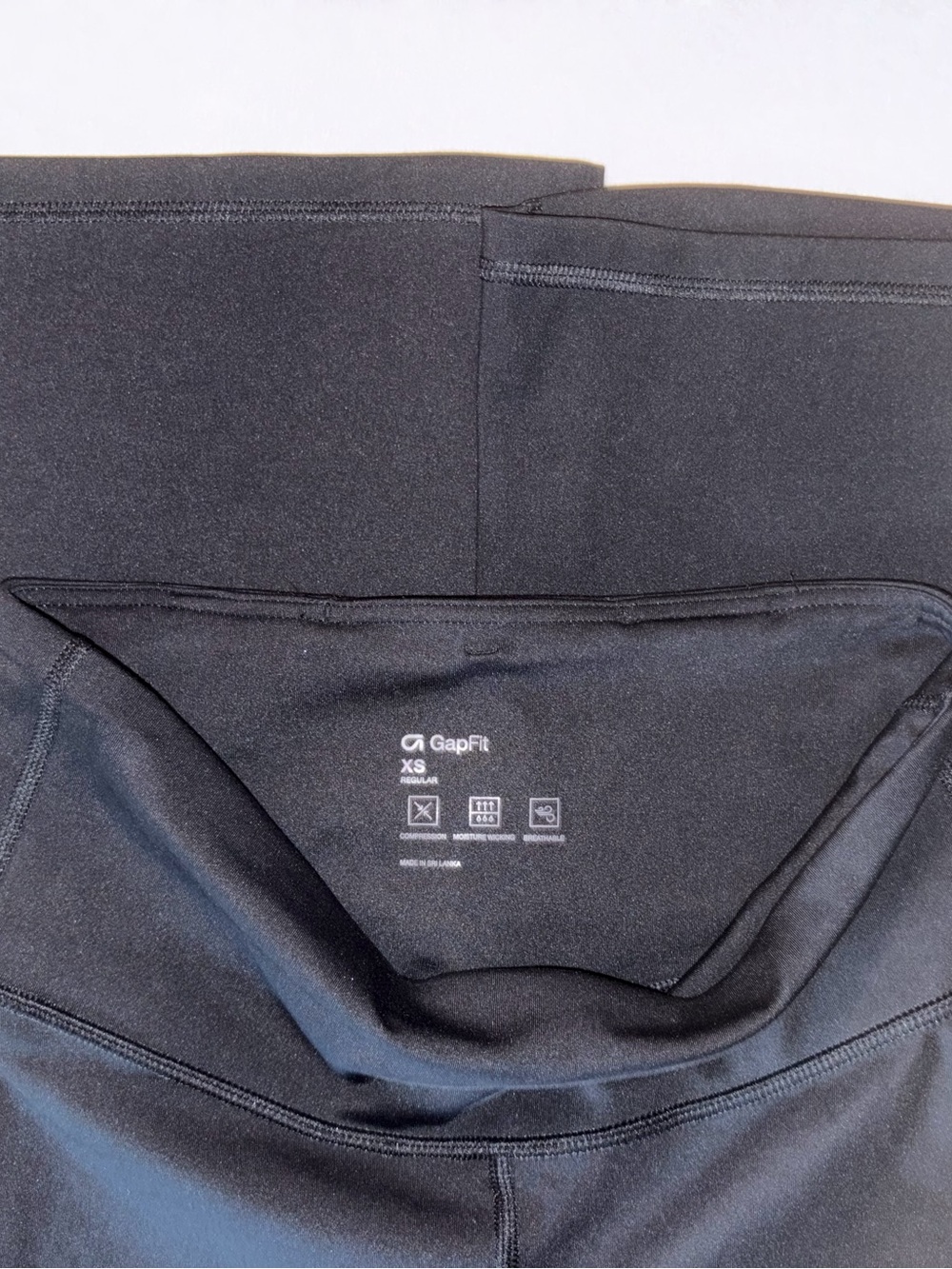 GAP Black Boot-Cut Yoga Pants